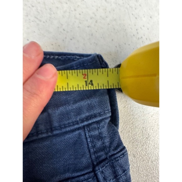 Mother Denim The Breaker Crop Pants Jeans Sz 26 Blue Eclipse Wash Womens B18 - Picture 7 of 8